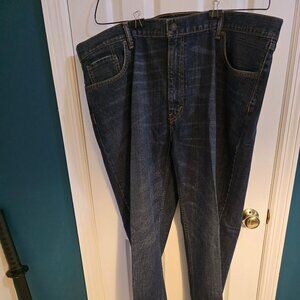 Levi's Men's 559 44x32 Original Straight Fit Jeans - Dark Wash